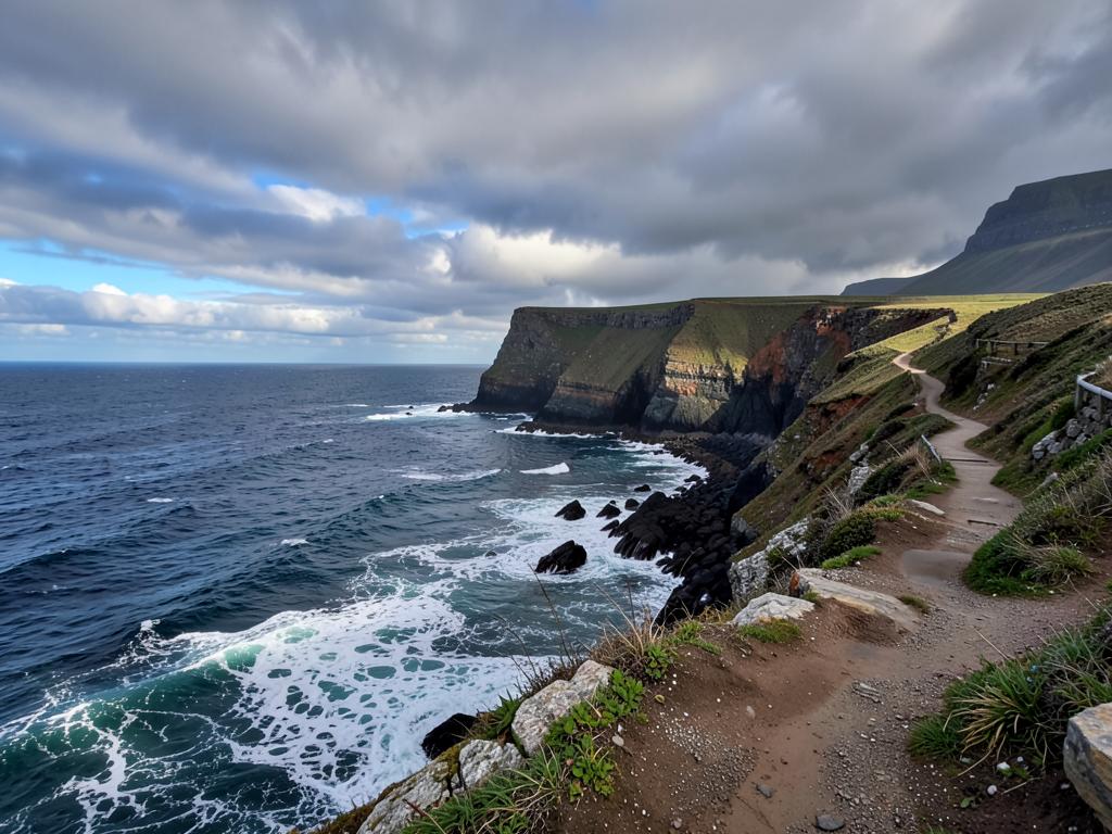Cabo da Roca Coastal Drive in Portugal